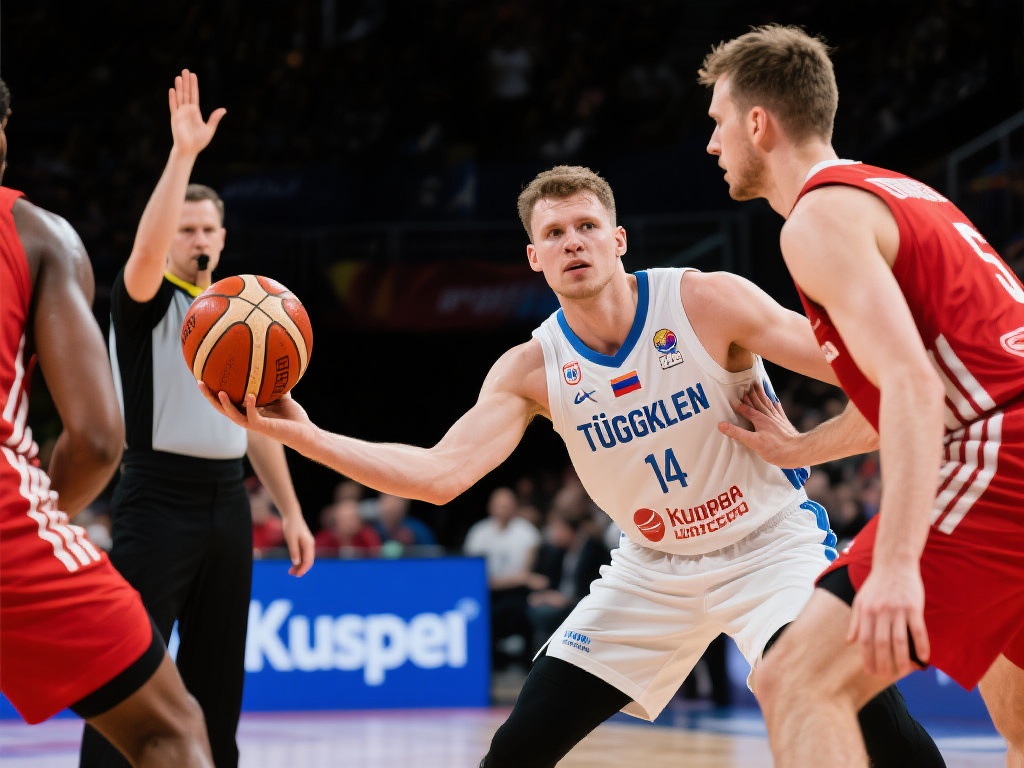 图格勒因掏底线球被判技犯,克努佩尔罚球命中扩大领先优势至6分 在篮球比赛中,细节往往会决定胜负。在一场