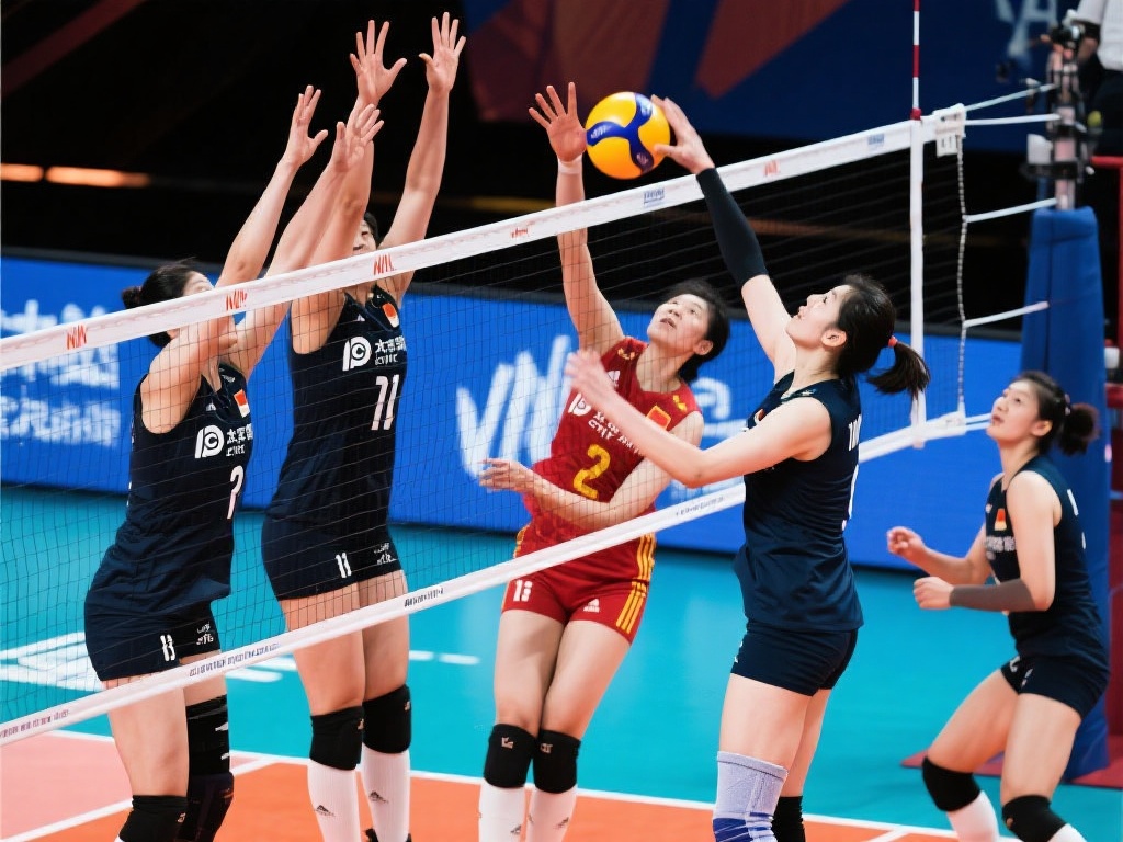 中国排球队积极备战世界杯,力求突破历史巅峰 在技术和战术方面,中国排球队一直走在前列